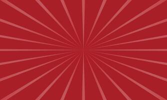 red sunburst background design art vector