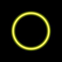 Abstract Circle Neon Background vector