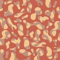 Abstract Terracotta Background Dynamic Shape vector