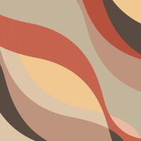 Abstract Terracotta Background Dynamic Shape vector