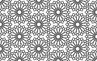 islamic modern pattern background vector