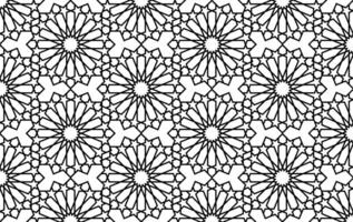 islamic modern pattern background vector