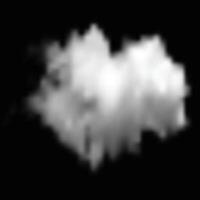 a cloud in the sky black background vector