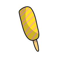 Summer flavor in every bite. Ice cold ice cream vector