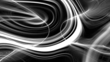 Black and White Liquid Fluid Texture Shape Material Background video