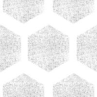 Hexagon with noise or grain effect seamless pattern. Honeycomb grid texture and geometric hive hexagonal honeycombs.Vector Wallpaper design,abstract background,textile,print vector