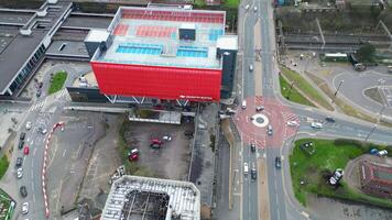 Aerial Footage of Central Coventry City Centre of England United Kingdom. March 30th, 2024 video