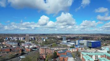 antenn antal fot av central coventry stad Centrum av England förenad rike. Mars 30:e, 2024 video