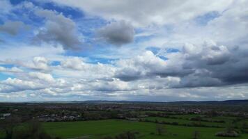 Aerial Footage of Residential District at Aylesbury Town of England United Kingdom. April 1st, 2024 video