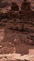 rocce rosse del parco nazionale del Grand Canyon video