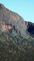 Rocky Mountains-Landschaftspanorama aus der Luft video