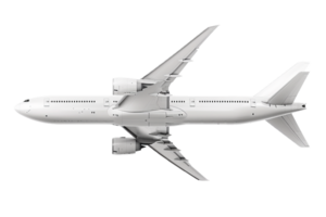 AI generated Commercial Airplane png