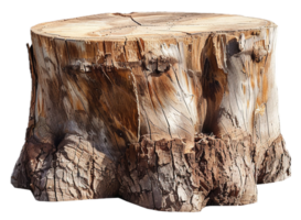 AI generated Ancient Tree Stump png