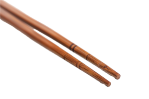 AI generated Bamboo Chopsticks png