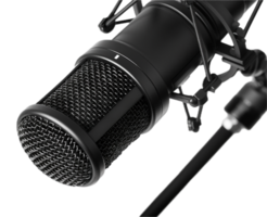 ai généré professionnel dynamique microphone png