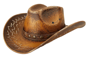 ai generato classico cowboy cappello png