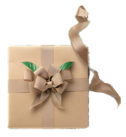 AI generated Eco-Friendly Gift Box png