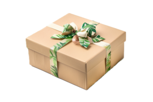 AI generated Eco-Friendly Gift Box png