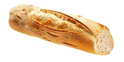 ai généré fraîchement cuit français baguette png