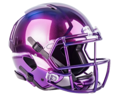 AI generated American Football Helmet in Maroon png