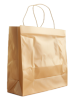 AI generated Brown Paper Shopping Bag png