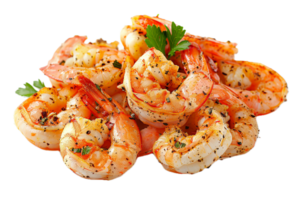 AI generated Cooked Shrimps png