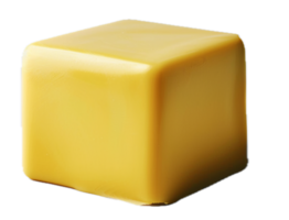 ai gegenereerd blok van boter PNG