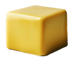 ai generiert Block von Butter png