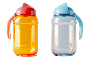 AI generated Reusable Water Bottle png
