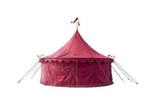 AI generated Circus Tent png