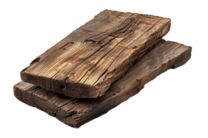 AI generated Stacked Rustic Wooden Cutting Boards png