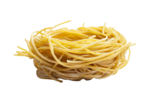 ai generado en forma de nido sin cocer pasta png