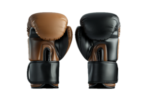 ai generado rojo boxeo guantes png