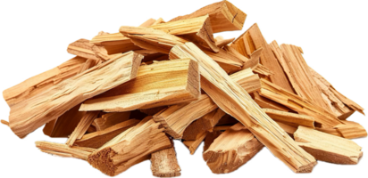 AI generated Pile of Natural Wood Kindling png