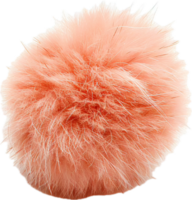 ai gerado Rosa fofo pom-pom png