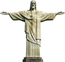 ai généré statue de Christ le Rédempteur png