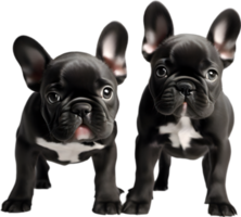 AI generated Picture of an adorable French bulldog. png