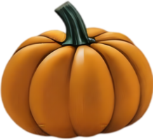 AI generated Pumpkin icon, a close-up painting of a pumpkin. png