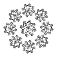 creativo único flor floral vector eps mandala patrones para gratis descargar