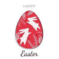 happy easter design vector