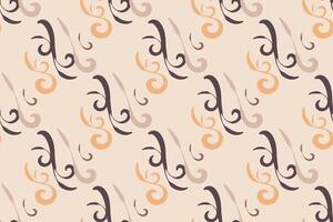 Vector Seamless Abstarct Pattern with brush effect