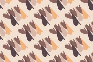 Vector Seamless Abstarct Pattern with brush effect