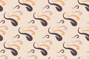 Vector Seamless Abstarct Pattern with brush effect