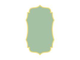 Eid Al Adha Frame Background vector