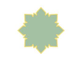 Eid Al Fitr Frame Background vector