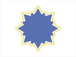 Ramadan Mubarak Frame Background Illustration vector