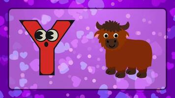 Preschool Learning Video abc alphabet nursery rhymes video Kids Vocabulary words