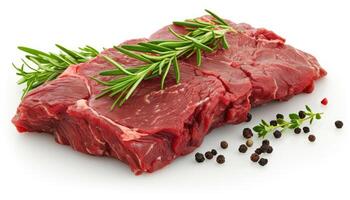 AI generated beautiful beef steak photo