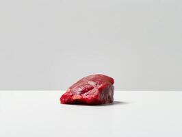AI generated beautiful beef steak photo