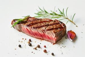 AI generated beautiful beef steak photo